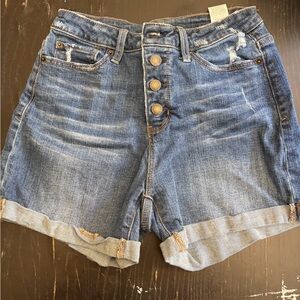 Time and Tru Blue Jean Shorts